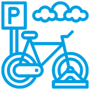 Icon Parkendes Fahrrad
